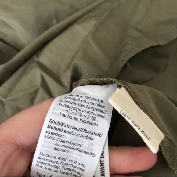 Madewell Button Front Short Sleeve Tiered Mini Dress - Picture 5 of 6